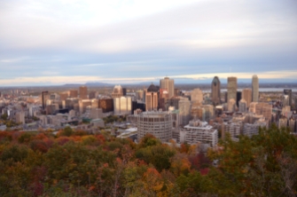 Montreal from Mount Royal.